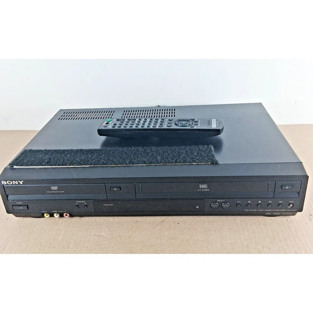 Sony SLV-D281P DVD VHS VCR Combo Player Recorder Hi-Fi Tested Working w/ Remote